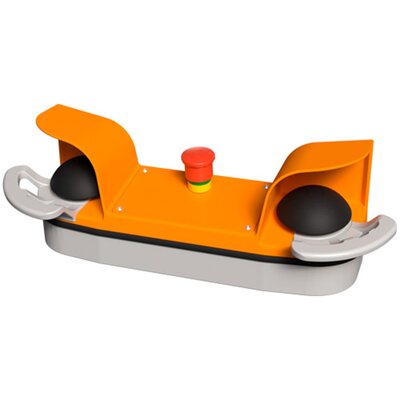 Pulpit sterowania dwuręcznego, pomarańczowy, 060P2MEAA