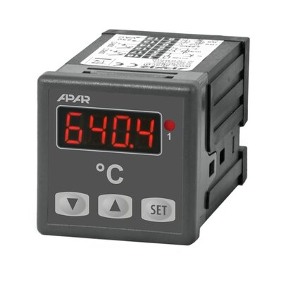 Regulator temperatury, 24-230 V AC/DC, wyjście przekaźnikowe, AR601