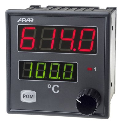 Regulator z pokrętłem, 24-230 V AC/DC, wyjście dla SSR, AR614