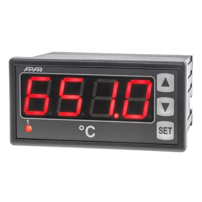 Regulator temperatury, 24-230 V AC/DC, wyjście przekaźnikowe, AR651
