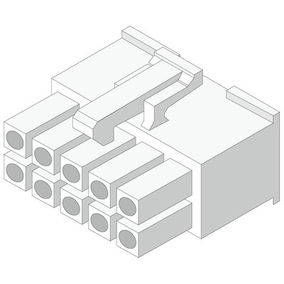 Konektor dla kabla zasilającego MINAS BL GP, GV, KP, KV, DV0P2870-EU