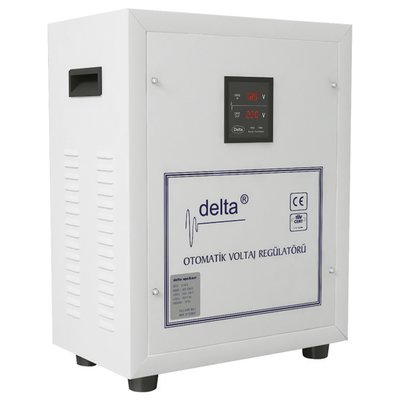 Stabilizator napięcia Delta 130-260 V AC/230 V AC +/-4%, 10 kVA, MCU-8