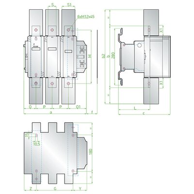 Stycznik, SCG630230 - schemat 2