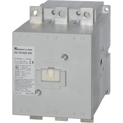 Stycznik 3P, 24 V AC / DC, K3-151A00 24