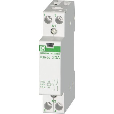 Stycznik modułowy 2P, 230 V AC, R20-11 230