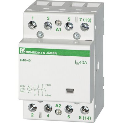 Stycznik modułowy 4P, 24 V AC, R63-04 24