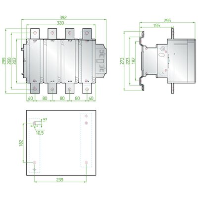 Stycznik, SCF630230 - schemat 2