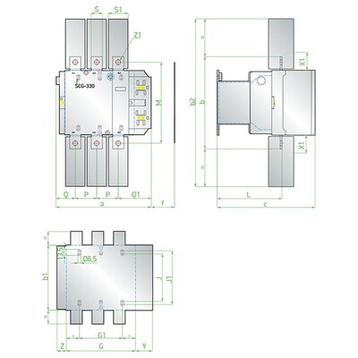 Stycznik, SCG265230 - schemat 2