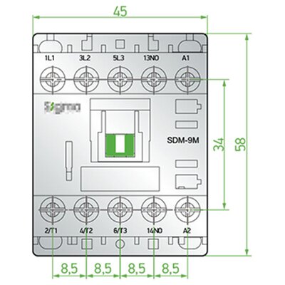 Ministycznik, SDM1610024 - schemat 1