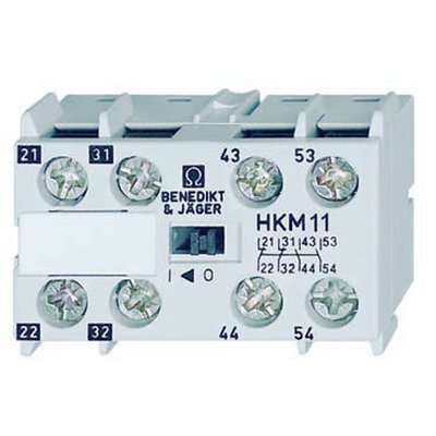 Dodatkowe styki pomocnicze 1Z+1R dla styczników K1-09/12D10, HKM11