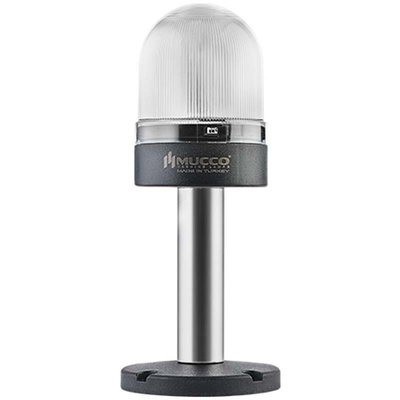 Sygnalizator optyczno-akustyczny LED seria SNT-RGB, 12-24 V DC, 93 dB, 4 kolory, IP65, SNT-S74-B-RGB-10T