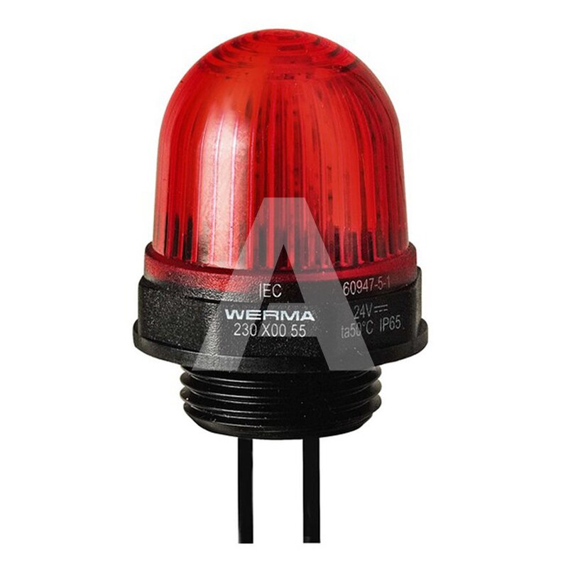 Sygnalizator optyczny czerwony, 12 V DC, 23010054