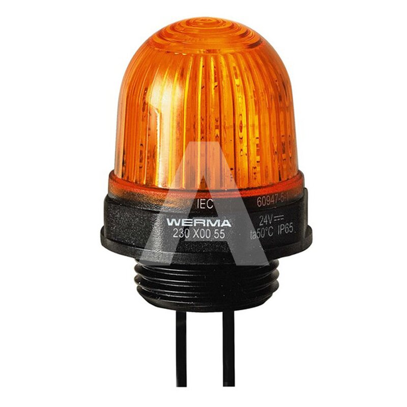 Sygnalizator optyczny żółty, 12 V DC, 23030054