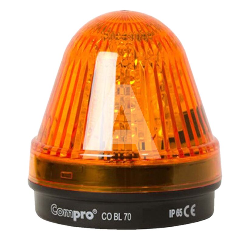 Sygnalizator optyczny COBL70, pomarańczowy, LED, 230 V AC, IP65, COBL70AL2302F