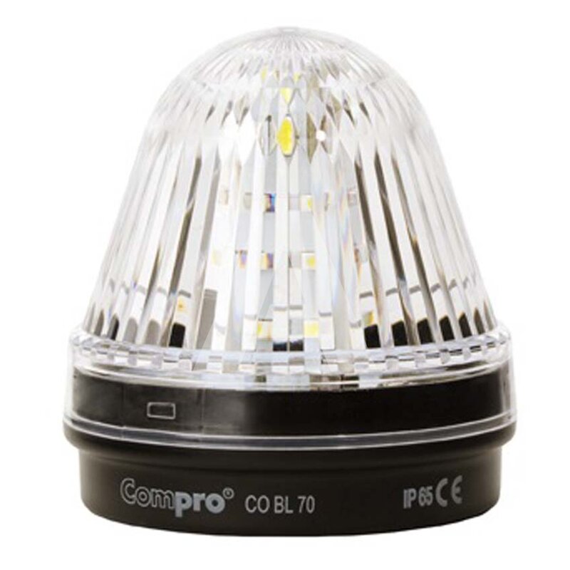 Sygnalizator optyczny COBL70, biały, LED, 230 V AC, IP65, COBL70CL2302F