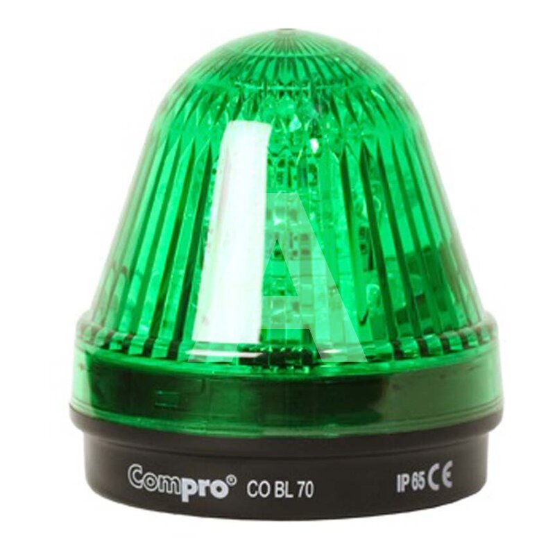 Sygnalizator optyczny COBL70, zielony, LED, 230 V AC, IP65, COBL70GL2302F