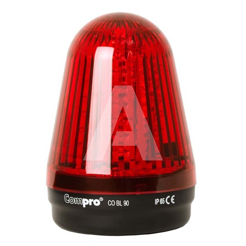 Sygnalizator optyczny COBL90, czerwony, LED, 12-24 V AC/DC, IP65, COBL90RL02415F