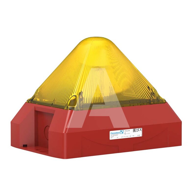 Sygnalizator optyczny PY X-L-15﻿, żółty, palnik ksenonowy, 24 V DC, IP66, 21561803000
