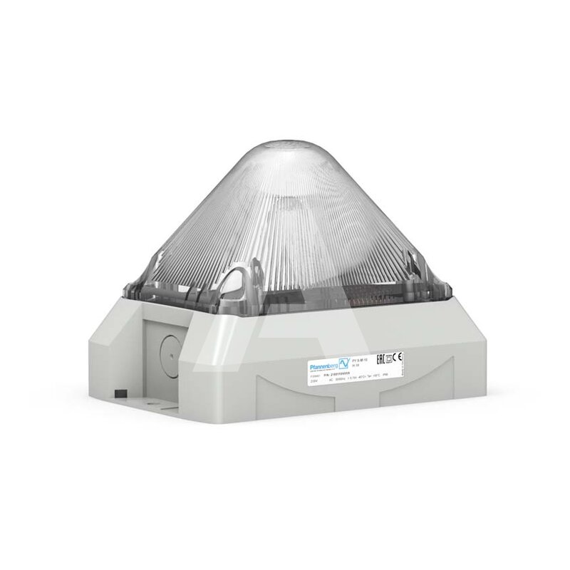 Sygnalizator optyczny PY X-M-05, biały, palnik ksenonowy, 115 V AC, IP66, 21550151055