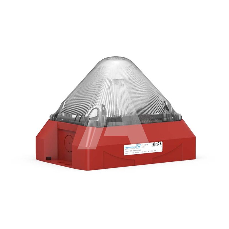 Sygnalizator optyczny PY X-M-05, biały, palnik ksenonowy, 115 V AC, IP66, 21550151000