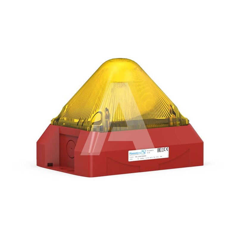 Sygnalizator optyczny PY X-M-05, żółty, palnik ksenonowy, 115 V AC, IP66, 21550153000