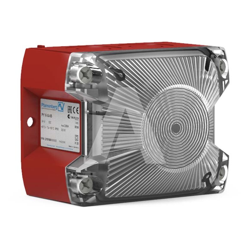 Sygnalizator optyczny PY X-S-05, biały, palnik ksenonowy, 24 V DC, IP66, 21510801000