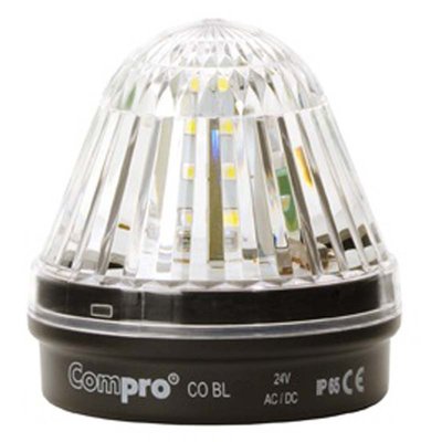 Sygnalizator optyczny COBL50, biały, LED, 12-24 V AC/DC, IP65, COBL50CL02415F