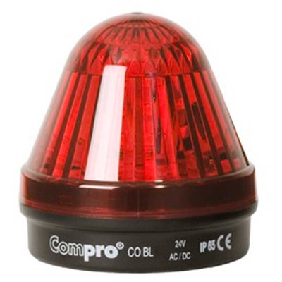 Sygnalizator optyczny COBL50, czerwony, LED, 12-24 V AC/DC, IP65, COBL50RL02415F