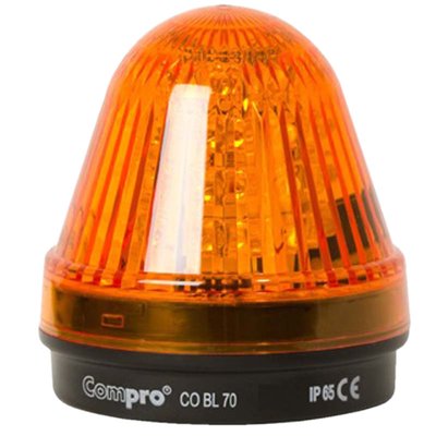 Sygnalizator optyczny COBL70, pomarańczowy, LED, 12-24 V AC/DC, IP65, COBL70AL02415F