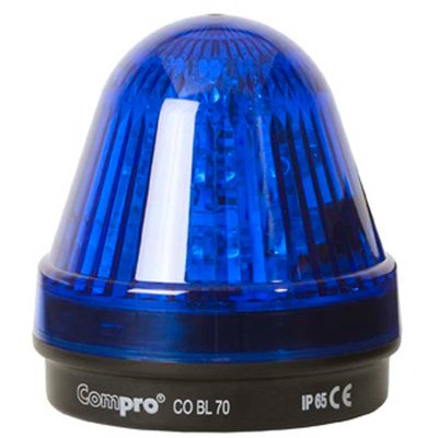 Sygnalizator optyczny COBL70, niebieski, LED, 24 V AC/DC, IP65, COBL70BL0242F