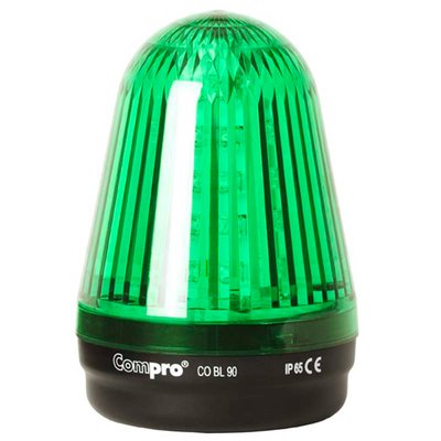 Sygnalizator optyczny COBL90, zielony, LED, 230 V AC, IP65, COBL90GL2302F