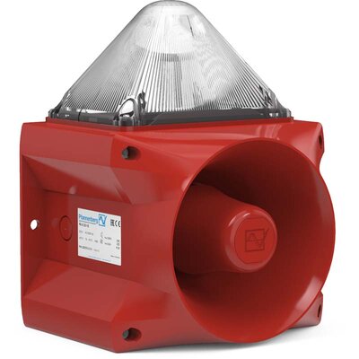 Sygnalizator optyczno-akustyczny PA X 20-15, biały palnik ksenonowy, 120 dB, 80 tonów, 115 V AC, IP66, 23372151000