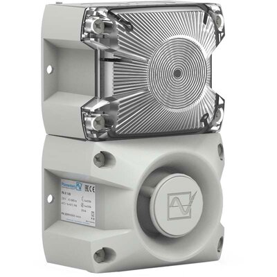 Sygnalizator optyczno-akustyczny PA X 1-05, biały palnik ksenonowy, 100 dB, 80 tonów, 115 V AC, IP66, 23311151055