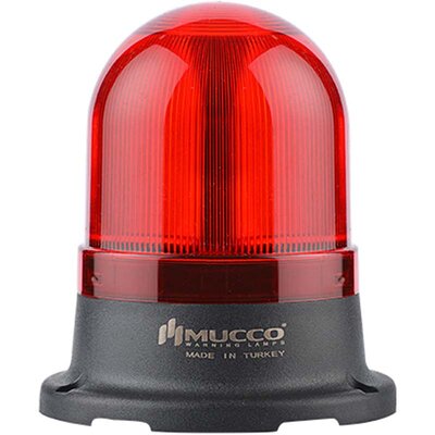 Sygnalizator optyczno-akustyczny SNT-115-B, czerwony LED, 105 dB, 10 tonów, 12-24 V AC/DC, IP65, SNT-115-B-1