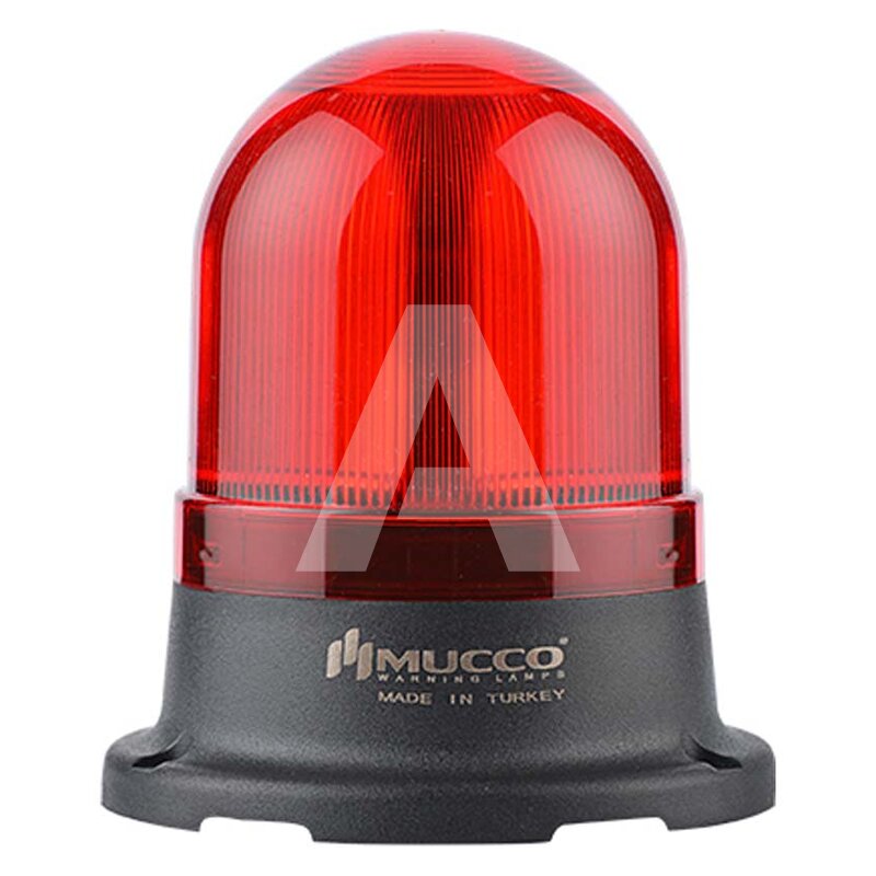 Sygnalizator optyczno-akustyczny SNT-115-B, czerwony LED, 105 dB, 10 tonów, 12-24 V AC/DC, IP65, SNT-115-B-1