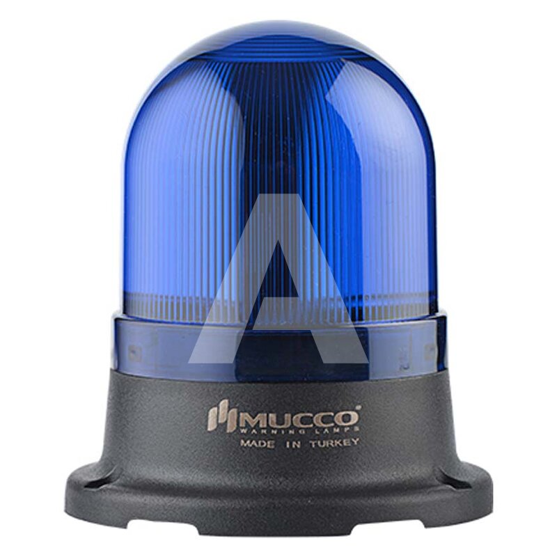 Sygnalizator optyczno-akustyczny SNT-125-B, niebieski LED, 105 dB, 10 tonów, 85-260 V AC/DC, IP65, SNT-125-B-4