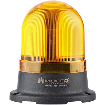 Sygnalizator optyczno-akustyczny SNT-115-B, pomarańczowy LED, 105 dB, 10 tonów, 12-24 V AC/DC, IP65, SNT-115-B-3