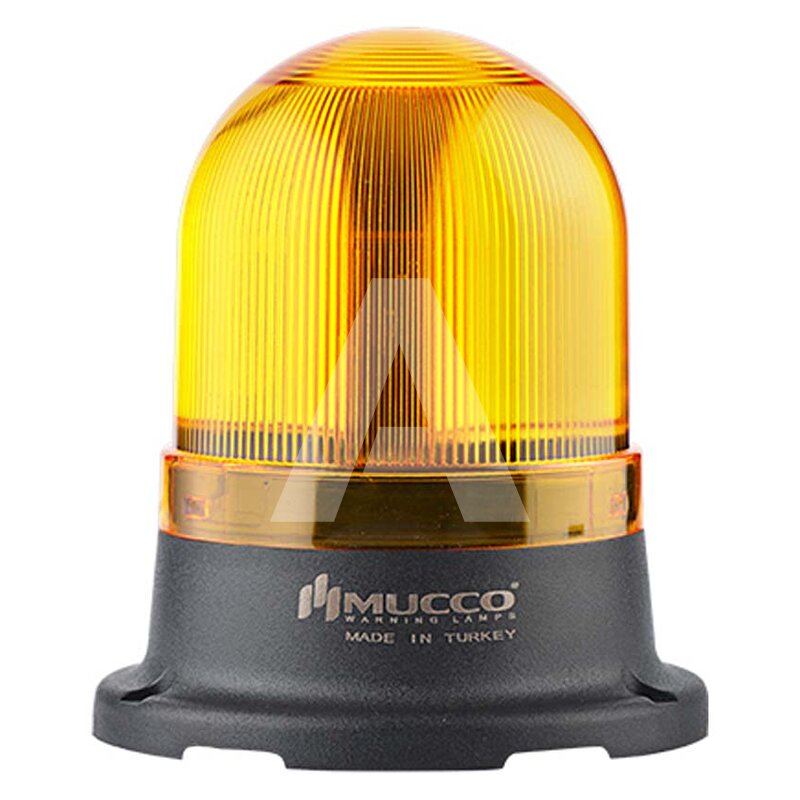 Sygnalizator optyczno-akustyczny SNT-125-B, pomarańczowy LED, 105 dB, 10 tonów, 85-260 V AC/DC, IP65, SNT-125-B-3