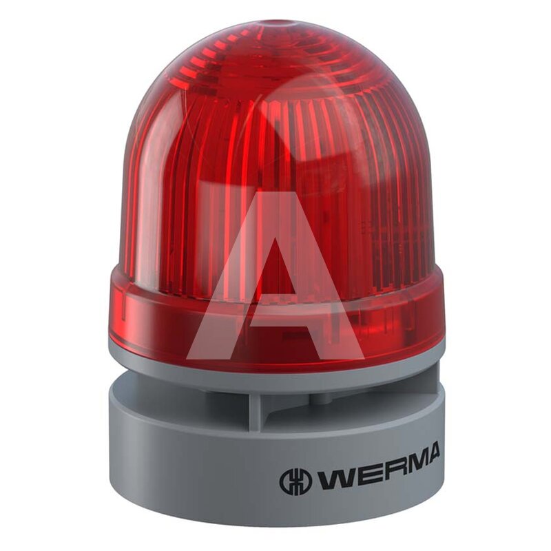 Sygnalizator optyczno-akustyczny 460, czerwony LED, 95 dB, 2 tony, 12 V AC/DC, IP66, 46012074
