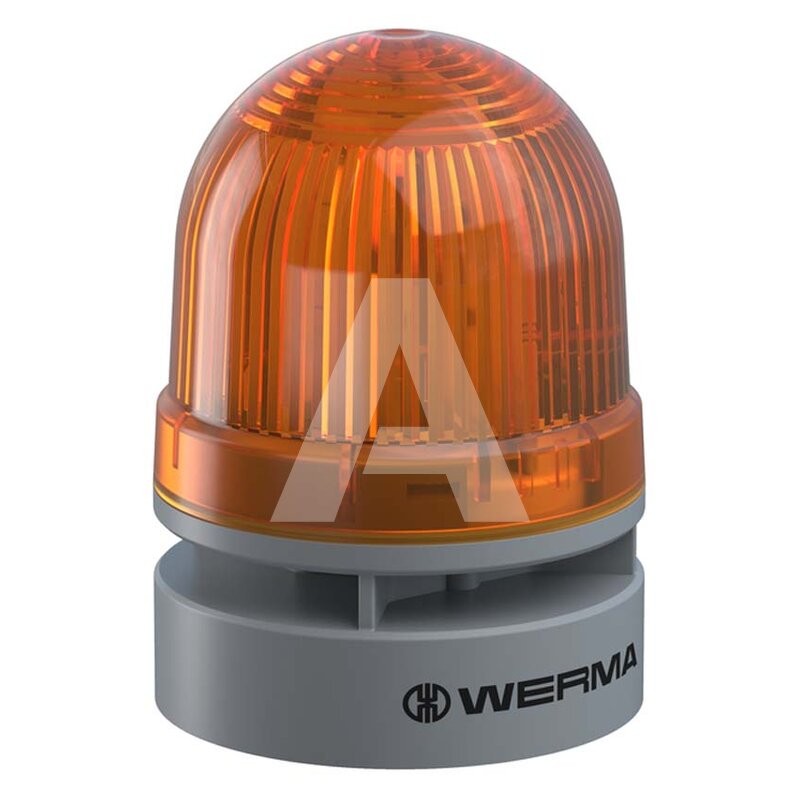 Sygnalizator optyczno-akustyczny 460, żółty LED, 95 dB, 2 tony, 12 V AC/DC, IP66, 46032074