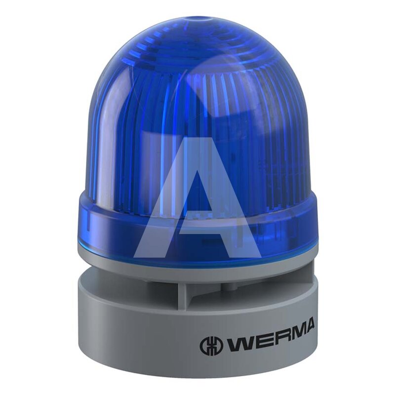 Sygnalizator optyczno-akustyczny 460, niebieski LED, 95 dB, 2 tony, 115-230 V AC, IP66, 46052060