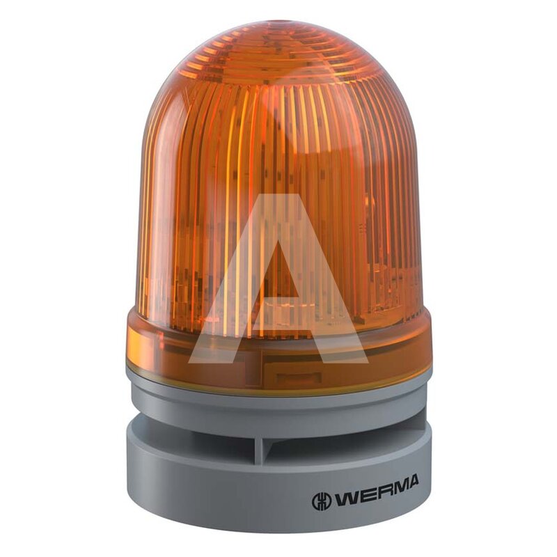 Sygnalizator optyczno-akustyczny 461, żółty LED, 110 dB, 10 tonów, 12-24 V AC/DC, IP66, 46132070