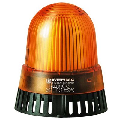 Sygnalizator optyczno-akustyczny 421, żółty palnik ksenonowy, 92 dB, 2 tony, 115 V AC, IP65, 42131067 / PRODUKT WYCOFANY Z OFERTY