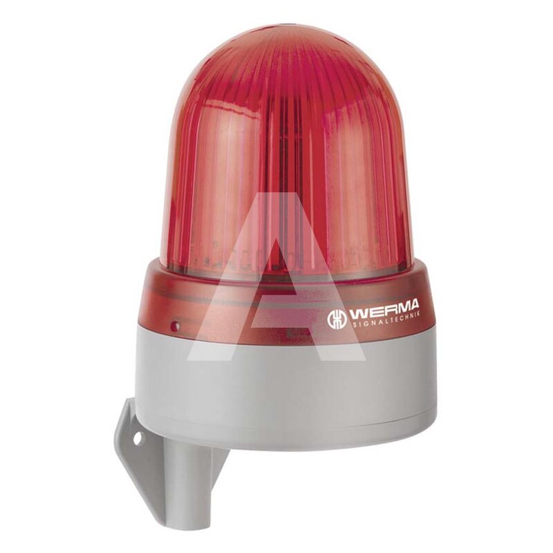 Sygnalizator optyczno-akustyczny 432, czerwony LED, 108 dB, 32 tonów, 24 V AC/DC, IP65, 43210075