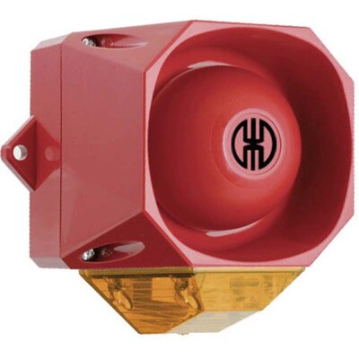 Sygnalizator optyczno-akustyczny 439, żółty palnik ksenonowy, 105 dB, 32 tonów, 110-230 V AC, IP66, 43903068