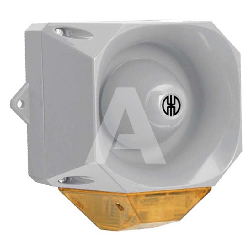 Sygnalizator optyczno-akustyczny 441, żółty palnik ksenonowy, 110 dB, 32 tonów, 9-60 V DC, IP66, 44113055