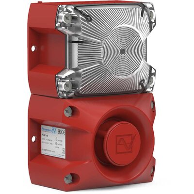 Sygnalizator optyczno-akustyczny PA X 1-05, biały palnik ksenonowy, 100 dB, 80 tonów, 230 V AC, IP66, 23311101000