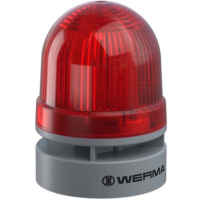 Sygnalizator optyczno-akustyczny 460, czerwony LED, 95 dB, 2 tony, 24 V AC/DC, IP66, 46012075