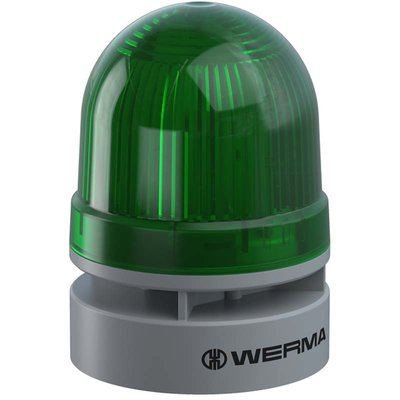 Sygnalizator optyczno-akustyczny 460, zielony LED, 95 dB, 2 tony, 24 V AC/DC, IP66, 46021075