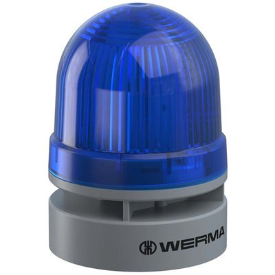 Sygnalizator optyczno-akustyczny 460, niebieski LED, 95 dB, 2 tony, 115-230 V AC, IP66, 46051060